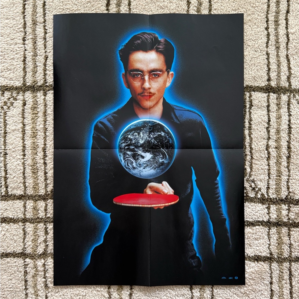 Marty Supreme A24 NY Premiere Poster